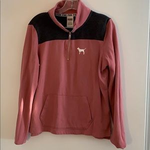 PINK quarter zip